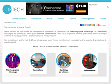 Tablet Screenshot of irtech-environnement.fr